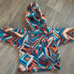 3-6 month Patagonia fleece jacket
